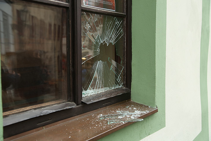 A2B Glass are able to board up broken windows while they are being repaired in Billericay.